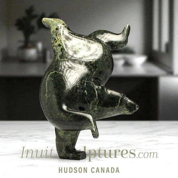 9" Diving Bear by Tim Pee *Ballerina Girl*