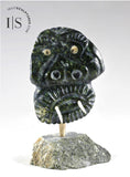 10" Shaman Face by Charlie Ookpik Gjoa Haven *Words From the Wise*