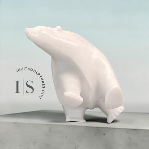 CURATOR'S CHOICE  16” 2 Way Dancing Bear by Joanie Ragee *Full Moon*