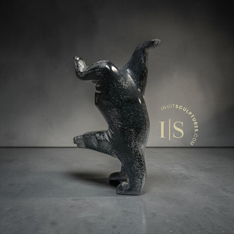 4” Diving Bear by Tim Pee *Tiny Tim 3*