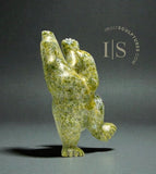 14" Dancing Bear by Ottokie Samayualie *Appleton*