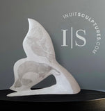 10" SIGNATURE Whale Tail by Esau Kripanik *Tales From the Deep*