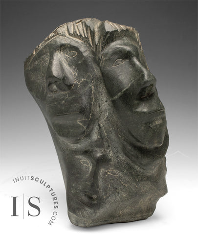 VINTAGE 9" Faces by George Tataniq *Points of View*