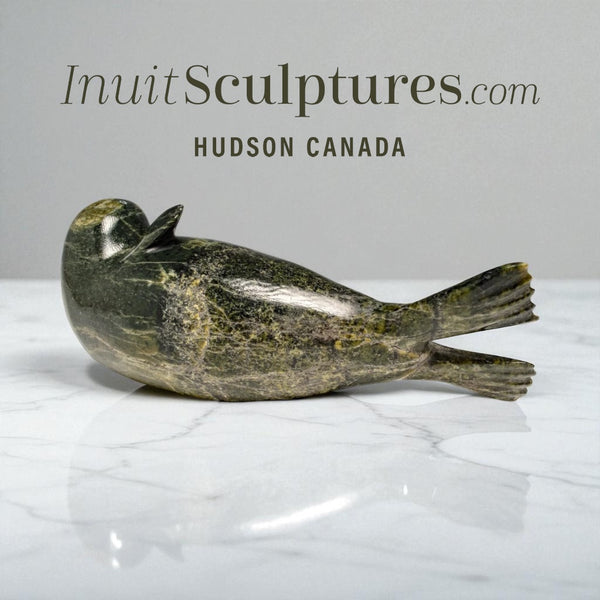 7" Relaxing Seal by the late Suati Qimirpik *Cool Lagoon*