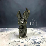 CURATOR'S CHOICE 11" Drum Dancing Bear by Noah Kelly *To The Beat*