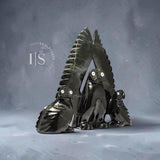 CURATOR'S CHOICE 21" Owl Family by Adamie Qaumagiaq *Meet the Flockers*