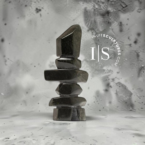 7" Inukshuk by Salomonie Shaa *Coco Bean*