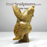 14" Dancing Bear by Palaya Qiatsuq *Nugget*