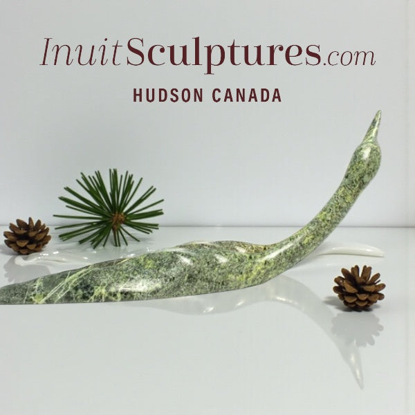 16" Loon by Ning Ashoona *Noel Noel*