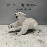 HIGH SPIRITED 12" Polar Bear by Paul Malliki *Swipe Left*