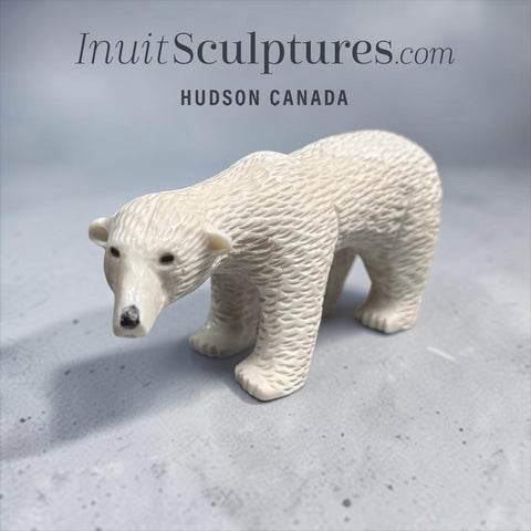 5" Walking Bear by Harrison Miklahook Jr. *Waif*