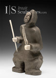 11"  Drum Dancer by Moses Kamookak Gjoa Haven *Ancient Stories*