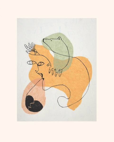 2023 LAST PRINT Dorset Collection by NINGIUKULU TEEVEE *Imaginary Thought 31*