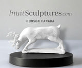 11" SIGNATURE  Caribou by Esau Kripanik *Grazing*