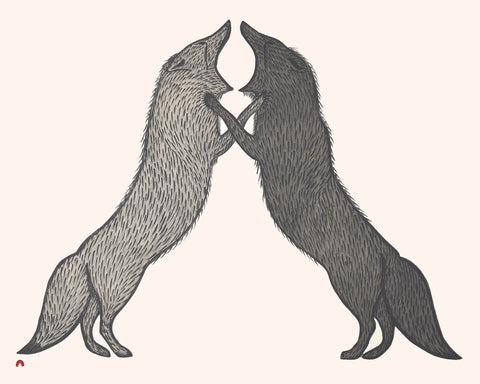 2023 PRINT by QUVIANAQTUK PUDLAT *Pushback 22*