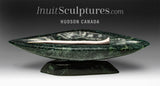 Qulliq (lampe à l'huile de phoque) de 12 po par Tapaunagi Qatsiya *Illumine ma vie*