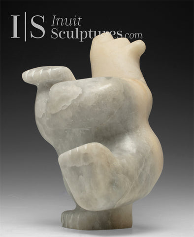 Ours dansant de 8 po par Samayualie Akesuk *Coupe glacée*