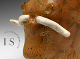 CURATOR'S CHOICE VINTAGE 13" Muskox by Seepee Ipeeli *Plain and Simple*