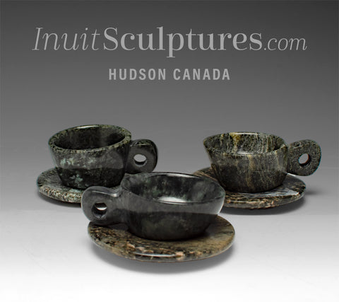 Ensemble de 6 tasses à thé par Tapaunagi Qatsiya *Bienvenue, voisin*