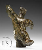 5" Dancing Bear by Mathewsie Kingwatsiaq *Earth Bound*