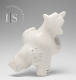 8” Dancing Bear by Lucassie Simeonie *Snowball*