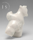8” Dancing Bear by Lucassie Simeonie *Snowball*