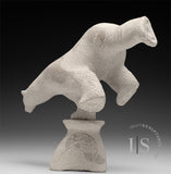 CURATOR'S CHOICE 10" 4 Way Diving Bear by Esau Kripanik *Under the Big Top*