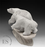 10” Mother Bear & Cub by Esau Kripanik *Copy Cat*