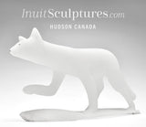 14" Arctic Fox by Kuzy Curley *White Shadow*