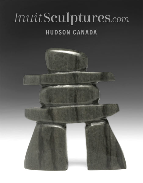 3" Inukshuk by Simeonie Iqaluq *Iqaluq No. 1*