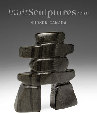 2" Inukshuk by Simeonie Iqaluq *Iqaluq No. 2*