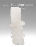 3" Inukshuk by Alabaster Mathewsie *Purity and Poise*