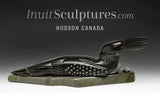 9" Loon Protecting Her Nest by Isaac Amitook *Observation Deck*