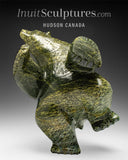 11" 2 Way Dancing/Diving Bear by Isaaci Petaulassie *Headfirst*