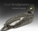16" SIGNATURE Loon by Jimmy Iqaluq *Seasons*