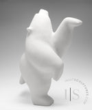 19" Limited Edition Dancing Bear by Johnny Manning (Italian Marble)