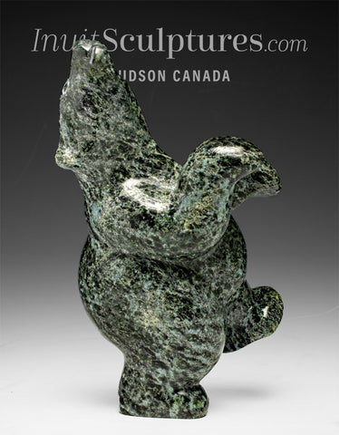 6" Dancing Bear by Markoosie Papigatok *Montage*