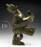 12" 2 Way Dancing Bear by Moe Pootoogook *Olympic Gold*