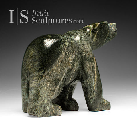 9" Walking Bear by Moe Pootoogook *Geo Tracking*