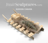 6" Qamutiik Dog Sled by Josephie Niviaq
