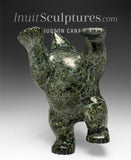 8" Dancing Bear by Qavavau Ashoona *Bridge to Brooklyn*￼