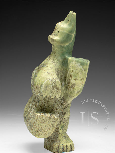 8" Dancing Bear by Samayualie Akesuk *Winged Warrior*