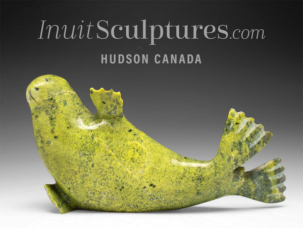 9" Seal by the late Suati Qimirpik *Strike a Pose*