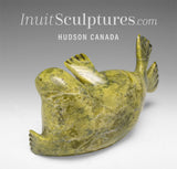 5" Basking Seal by the late Suati Qimirpik *Yoga Pose*