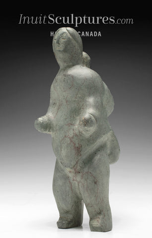 VINTAGE 11" Mother & Child  by Tuna Iqulik *Constance*