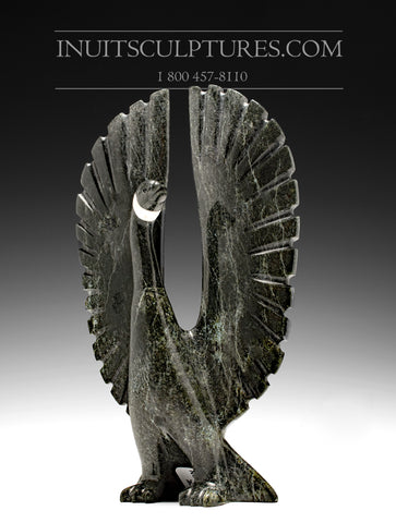 10" Dark Proud Canada Goose by Johnysa Mathewsie