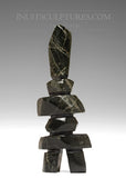 7" Inukshuk by Salomonie Shaa *Brownstone*