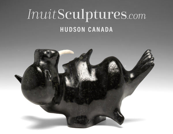 VINTAGE 8" Baby Walrus  by Pavinak Petaulassie  *Scratch My Tummy?*