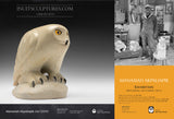 APRIL EXHIBITION  19" Shaman & Boy by Manasie Akpaliapik *Child's Play* CURATOR'S CHOICE