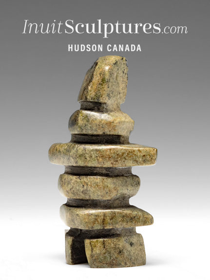 3" Inukshuk by Salomonie Shaa *Sledder*